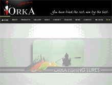 Tablet Screenshot of orka-jk.com
